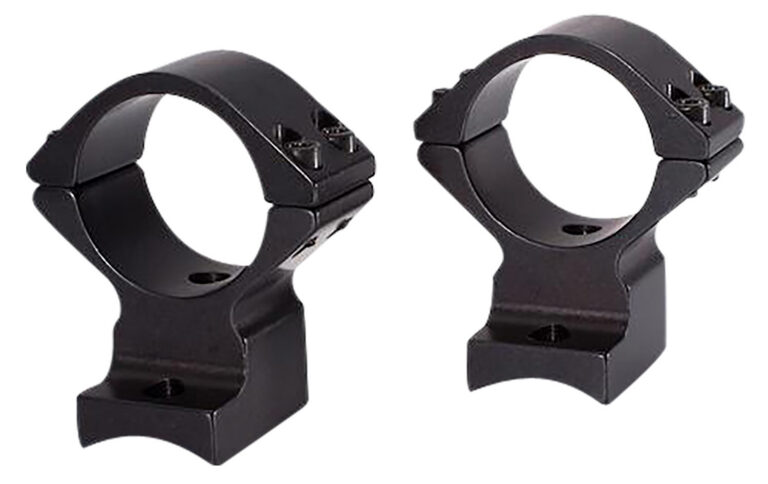 Talley 950734 Scope Mount/Ring Combo Black Anodized 1" Tube Weatherby Vanguard High Rings