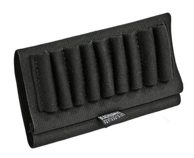 Blackhawk 74SH00BK Buttstock Shell Holder  Black Nylon 9rd Rifle