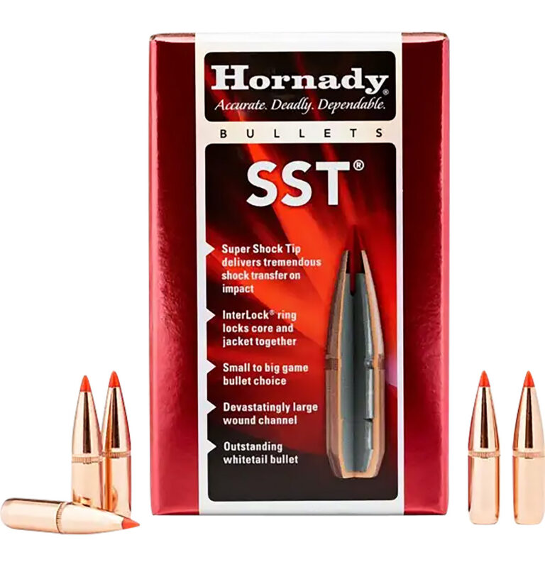 INTERLOCK 7MM (0.284'') SST BULLETS SST® 7MM (0.284'') 139GR POLYMER TIP BOATTAIL 100/BOX