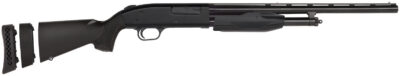 Mossberg 50485 510 Super Bantam Youth 20 Gauge 3″ 3+1 18.50″ Vent Rib Barrel, Dual Extractors, EZ-Reach Forend, Blued Metal Finish, Synthetic Stock w/Adjustable LOP Spacer, Includes Accu-Set Chokes