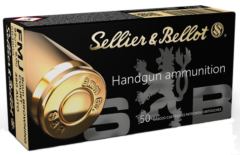 Sellier & Bellot SB380A Handgun 380 ACP 92 gr Full Metal Jacket (FMJ) 50 Bx/ 20