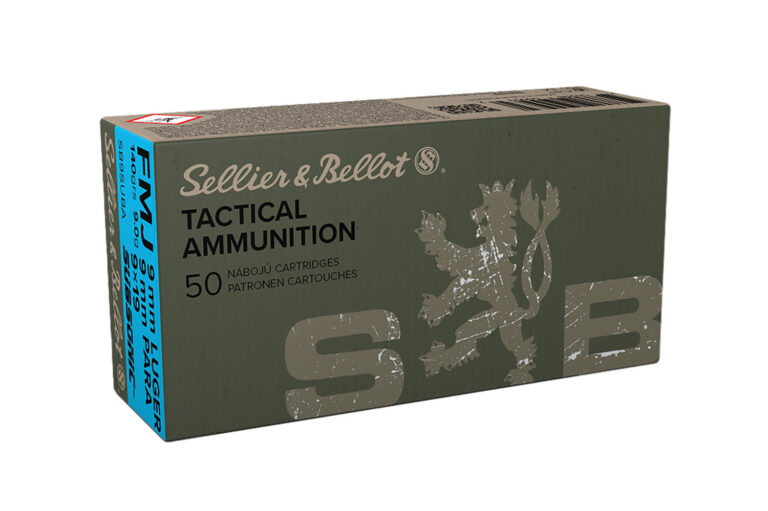 S&B 9MM SUBSONIC 140GR FMJ 50/1000