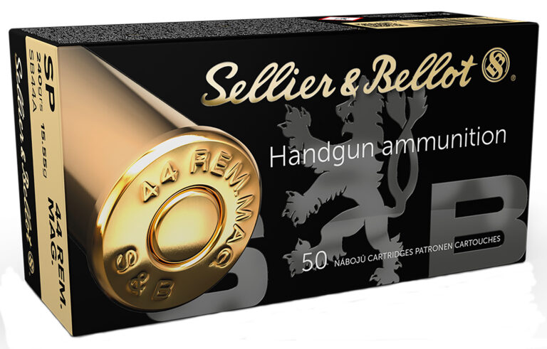 Sellier & Bellot SB44A Handgun 44 Rem Mag 240 gr Soft Point (SP) 50 Bx/ 12 Cs