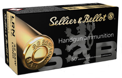 SELLIER & BELLOT 32 S&W LONG 100GR LRN 50RD BOX 30 BOXES PER CASE