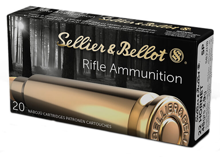 S&B 22 HORNET 45GR SP 20/1800