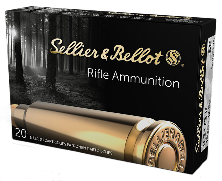 Sellier & Bellot SB9372RA Rifle 9.3mmx72R 193 gr Soft Point (SP) 20 Bx/ 20 Cs