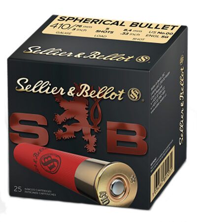 410 SPHERICAL BULLET 3″ 5 PELLET #00 25ct bx