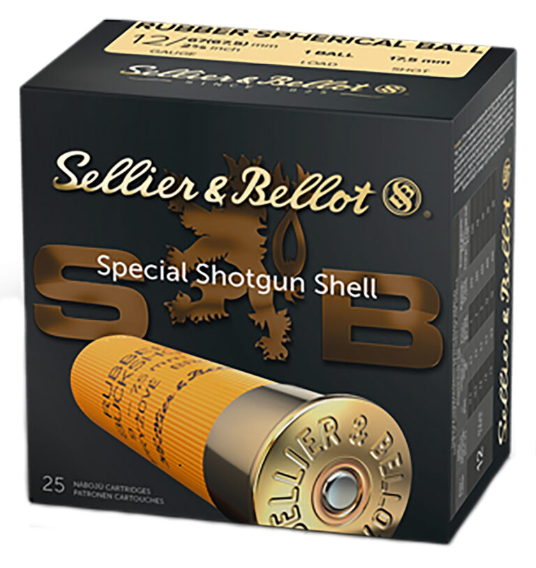 Sellier & Bellot SB12RBA Shotgun 12 Gauge 2.75" 2 11/16 oz 17.5mm Shot 25 Bx/ 1
