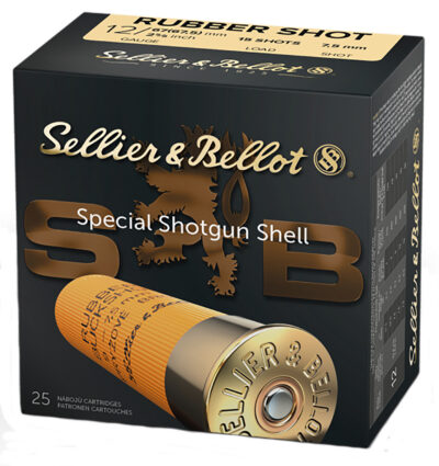 SB 12GA 2.75 RUBBER BUCK SHOT 15P 25/10