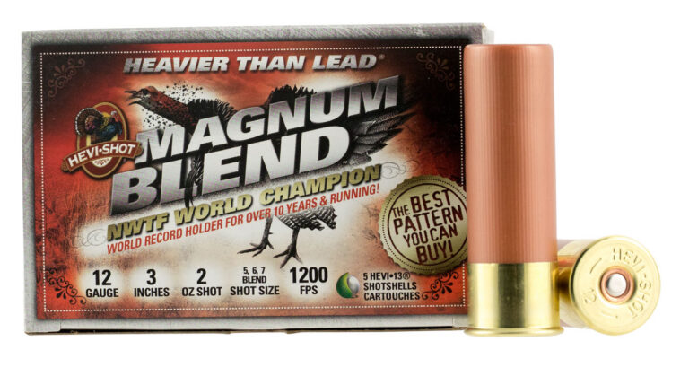 Hevishot 41255 Magnum Blend 12 Gauge 3" 2 oz 5,6,7 Shot 5 Bx/ 10 Cs