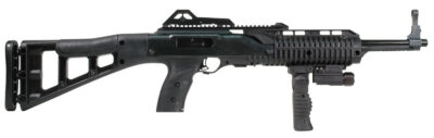 Hi-Point 995FGFLTS 995TS Carbine 9mm Luger 16.50″ 10+1 Black All Weather Molded Stock W/Forward Folding Grip and Weapon-Mounted Flashlight