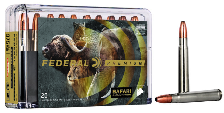 Federal P375SA Premium Safari Cape-Shok 375 H&H Mag 300 gr Swift A-Frame (SWFR)