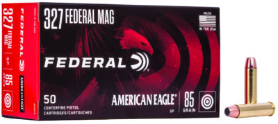 Federal AE327A American Eagle Handgun 327FederalMag 85gr Jacketed Soft Point 50 Per Box/20 Case