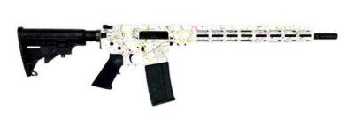 GLFA AR-15 223WYL 16 SAVED SPLATTER WHITE 30R