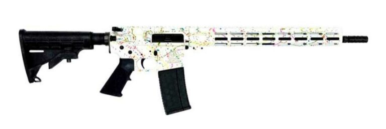 GLFA AR-15 223WYL 16 SAVED SPLATTER WHITE 30R