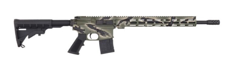 GLFA AR-15 450BM 18 PURSUIT GRN CAMO 5RD
