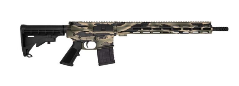 GLFA AR-15 450BM 18 PURSUIT GRN CAMO/SS 5RD