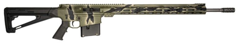 GLFA AR-10 7PRC 24 GRN PURSUIT CAMO/SS 5RD