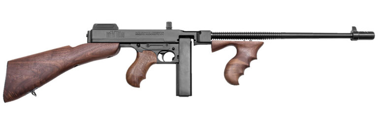 Thompson 1927A-1 Deluxe 45 ACP 16.50" 20+1 Blued Removable Fixed Stock