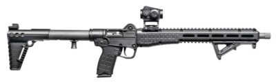 KELTEC SUB2000 10MM DEFENDER VORTEX CROSSFIRE MAGPUL ANGLED GRIP GLOCK 20 15RD BLACK SUB2K10GLKBLKD