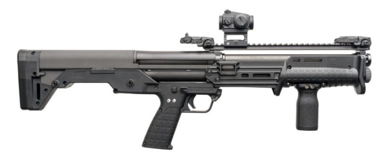 KS7 Defender 12ga 18.5" Grn Dot Blk 7rd