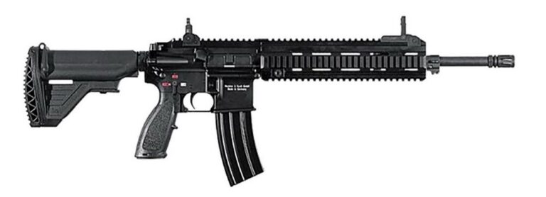 HK 81000931 MR27 223 Rem/5.56 NATO 10+1 16.50" Black Steel Barrel, Black Anodized Picatinny Rail Aluminum Receiver, Black Synthetic Adjustable Stock, Black Polymer Grip, Trijicon ACOG 3.5x30mm