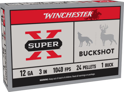 WIN SUPER-X BUCKSHOT 12GA 3 24PEL #1 5/50