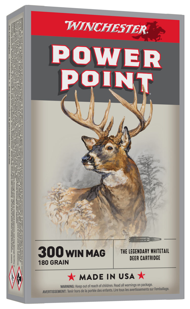 Winchester Ammo X30WM2 Power-Point  300WinMag 180gr 20 Per Box/10 Case