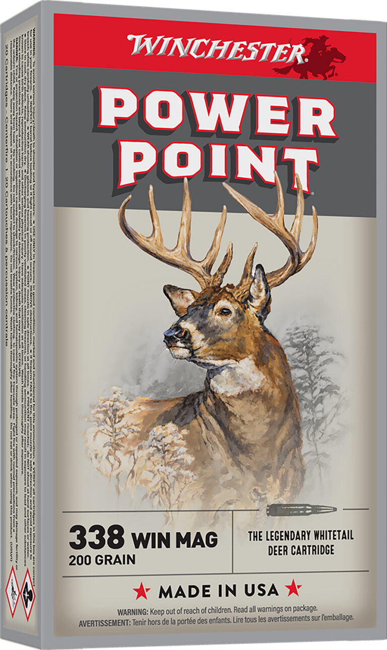 SUPER-X AMMO 338 WIN MAG 200GR POWER-POINT POWER POINT 338 WINCHESTER MAGNUM 200GR 20/BOX