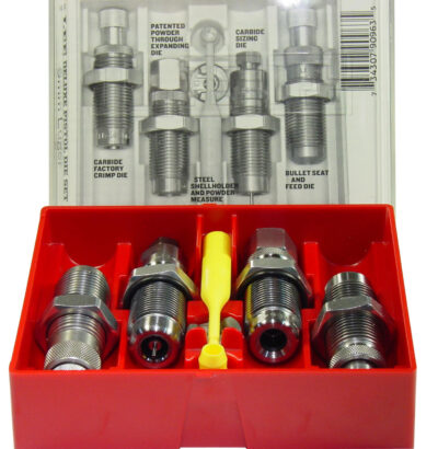 4 DIE – DELUXE PISTOL DIE SET 4-DIE DELUXE PISTOL DIE SET 380 AUTO