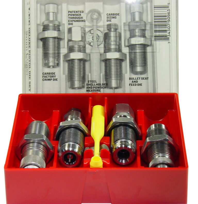 4 DIE - DELUXE PISTOL DIE SET 4-DIE DELUXE PISTOL DIE SET 380 AUTO