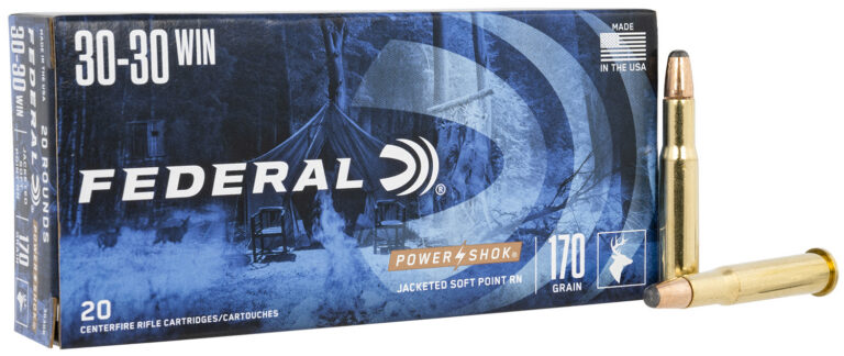 POWER-SHOK AMMO 30-30 WINCHESTER 170GR SOFT POINT RN 30-30 WINCHESTER 170GR JACKETED SOFT POINT 20/BOX