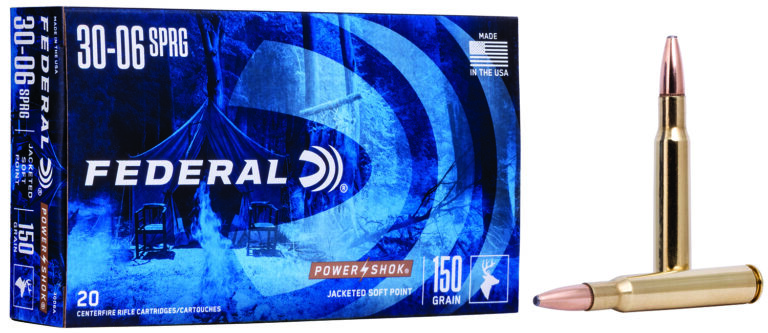 POWER-SHOK AMMO 30-06 SPRINGFIELD 150GR SP 30-06 SPRINGFIELD 150GR JACKETED SOFT POINT 20/BOX