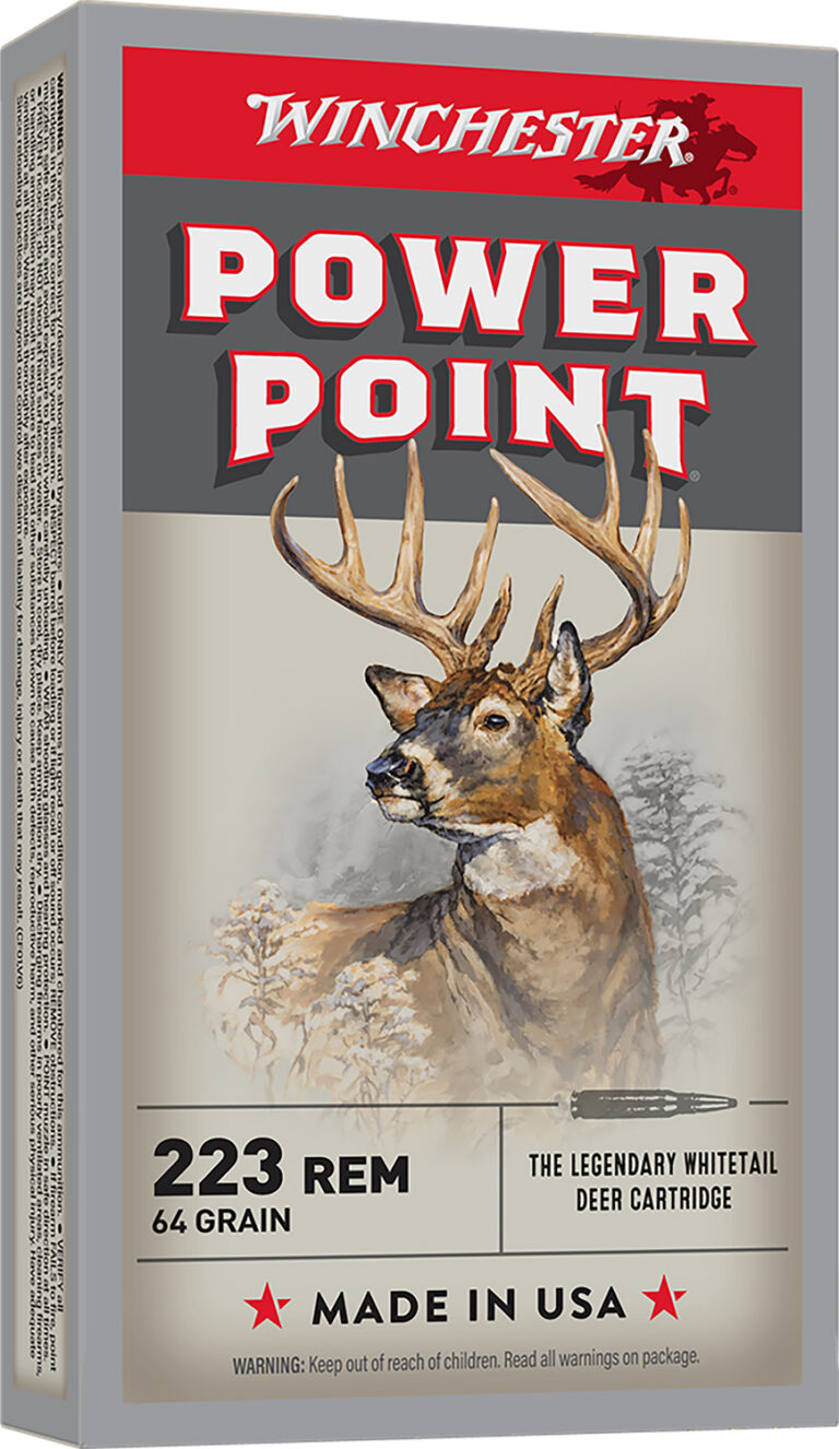 Winchester Super-X Rifle Ammo 223 Rem 64 gr. Power-Point 20 rd.
