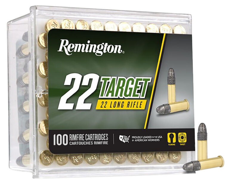 Remington Ammunition 6122 Target 22 LR 40 gr Round Nose (RN) 50 Bx/ 100 Cs