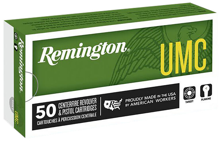 Remington Ammunition 23744 UMC 44RemMag 180gr Jacketed Soft Point 50 Per Box/10 Case