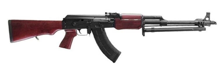 ZAS M72 7.62X39 21 WOOD SERBIAN RED BIPOD