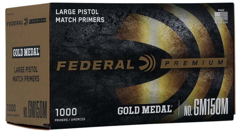 Federal GM150M Gold Medal Premium Multi Caliber Handgun 1000 Per Box/5 Case