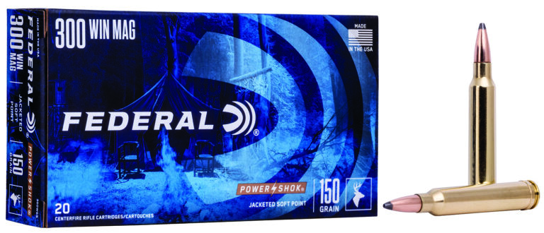 POWER-SHOK AMMO 300 WIN MAG 150GR SP POWER-SHOK 300 WINCHESTER MAGNUM 150GR SOFT POINT 20/BOX