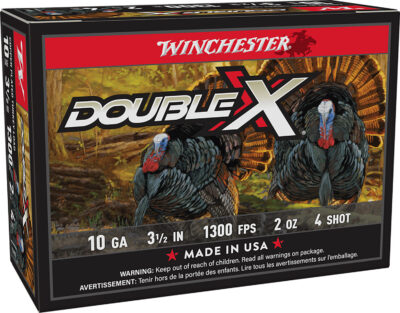 Winchester Ammo STH104 Double X High Velocity Turkey 10Gauge 3.50″ 2oz 4Shot 10 Per Box/10 Case