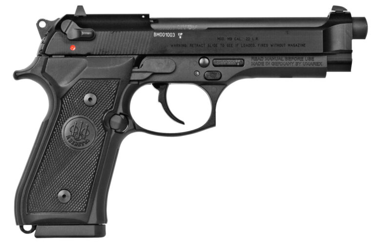 Beretta USA J90A1M9F19 M9 22LR 22 LR 5.30" 15+1 Black Bruniton Black Rubber Grip