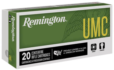 Remington Ammunition 23748 UMC  223Rem 45gr Jacketed Hollow Point 20 Per Box/10 Case
