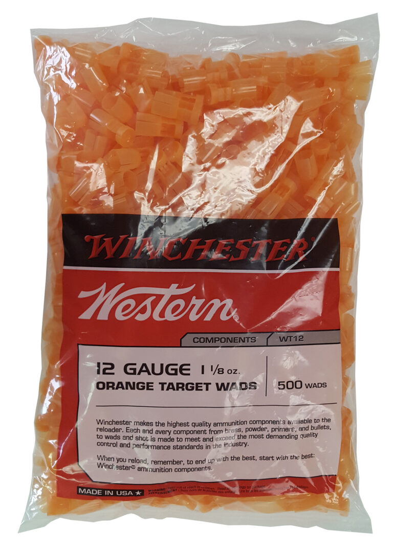 Winchester Ammo WT12 Double A Shotshell Wads 12 ga Orange