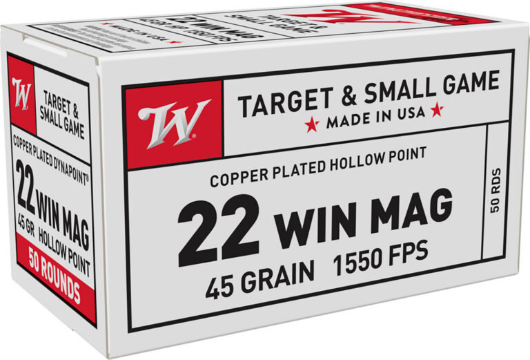 Winchester Ammo USA22M USA Dynapoint 22 Mag 45 gr Copper Plated Hollow Point (CP