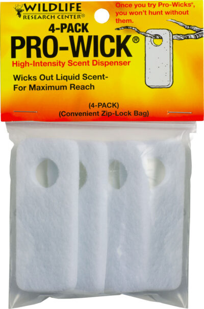 Wildlife Research Pro-Wick Scent Dispensers 4 pk.