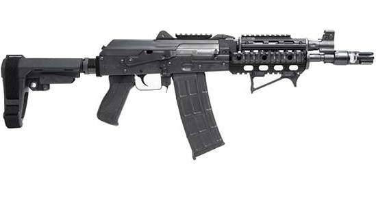 ZAS ZPAP85 TACTICAL 5.56 10 SBA3 PSB QUAD RAIL