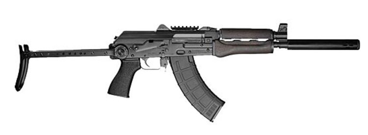 ZAS ZPAP92 7.62X39 BLK WOOD UNDERFOLD 30RD