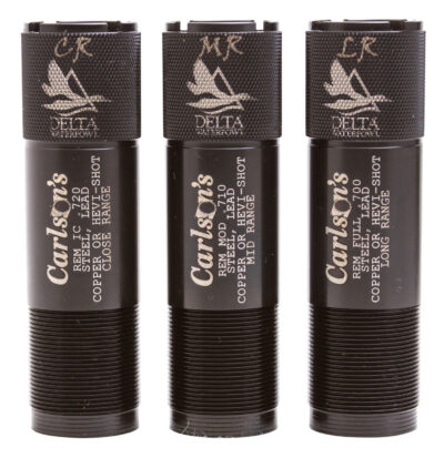 Carlson’s Choke Tubes 07269 Delta Waterfowl  Remington Rem Choke 12 Gauge Mid/Long/Close Range 17-4 Stainless Steel