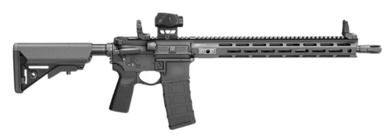 SPRINGFIELD ARMORY SAINT VICTOR 5.56 16IN BARREL 30RD BLACK B5 W/LOW-PROFILE FLIP-UP SIGHTS STV916556B-V2-B5-PAC