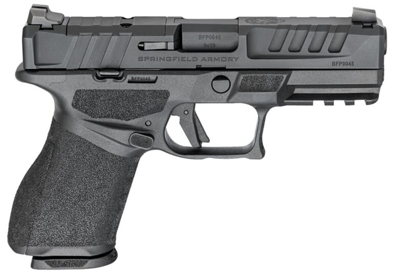 dSPRINGFIELD ARMORY ECHELON 4.0C 9MM PISTOL 4" U NOTCH WHITE DOT 1-15RD 1-18RD MAG